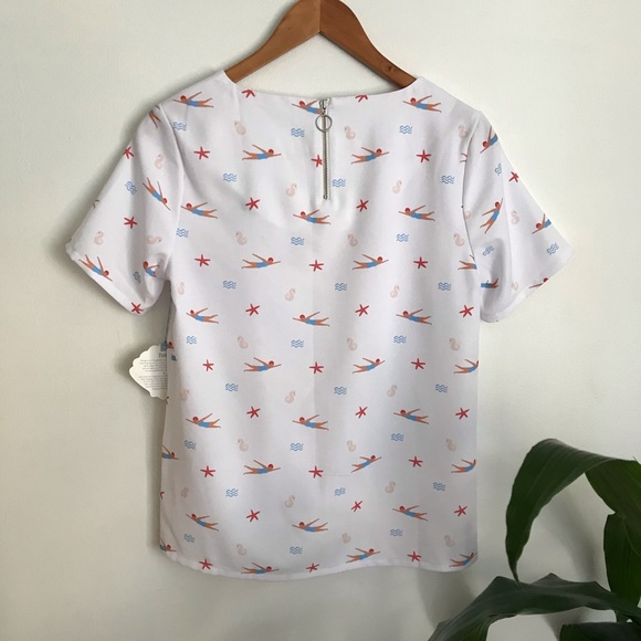 SIMONS TWIK X KATE PUGSLEY blouse - Picture 3 of 5